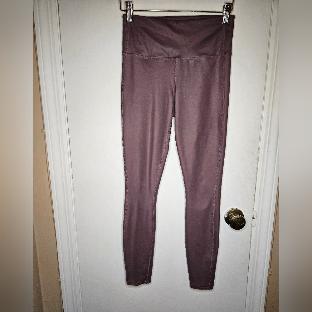 Athleta XS Magenta High-Waisted Leggings